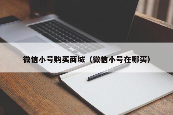 微信小号购买商城（微信小号在哪买）
