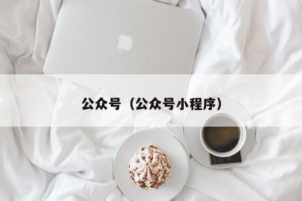 公众号（公众号小程序）